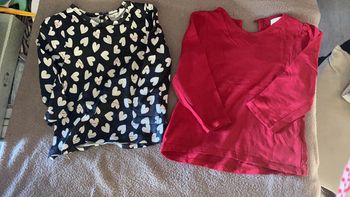Lot de 3 tee shirt manches longues H&M