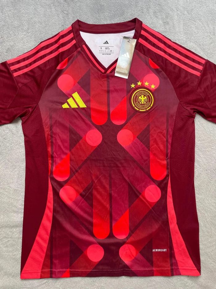Maillot concept foot Allemagne rouge taille S