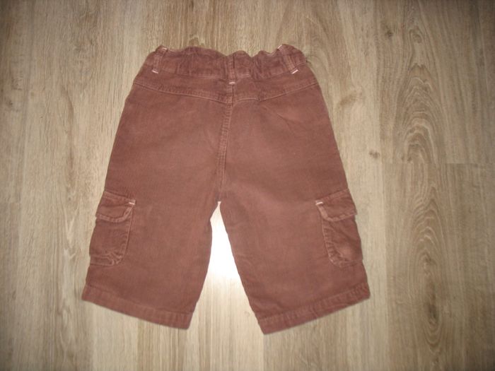 BERMUDA EN VELOURS MARRON FILLE "3 SUISSES" - 8 ANS - n°01 - photo numéro 4