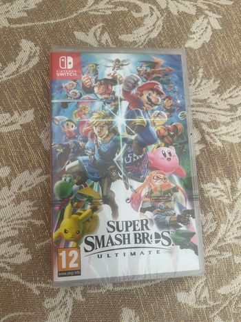 Jeux Nintendo switch super smash bros ultimate sous blister