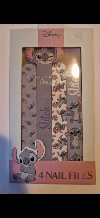 Lot de 4 limes à ongles Stitch