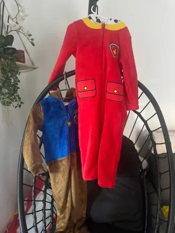 Lot de deux pyjamas enfant pat patrouille