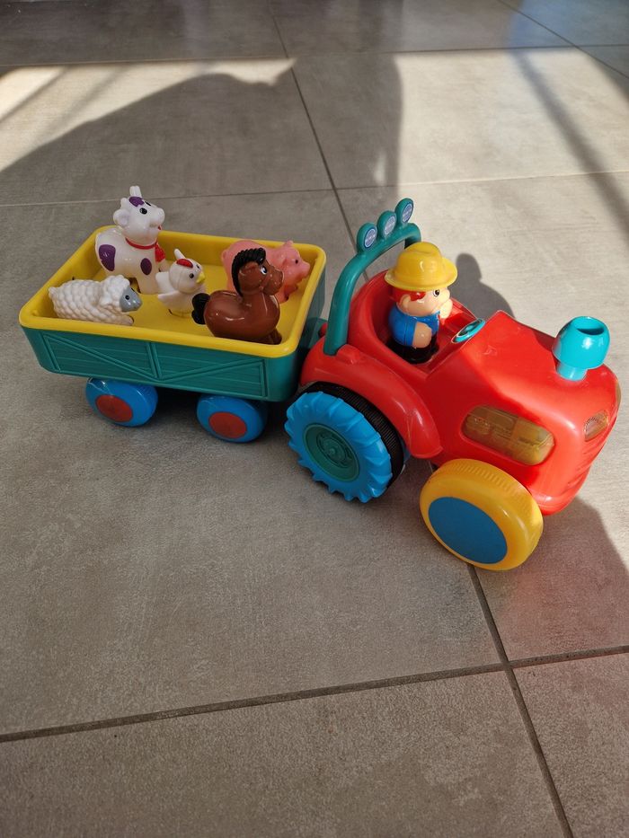 Tracteur et remorque animaux - photo numéro 2