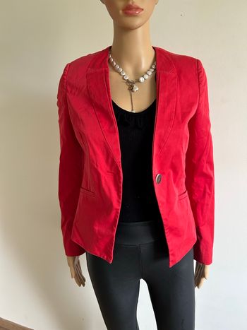 Blazer rouge Esprit taille française 34 TBE