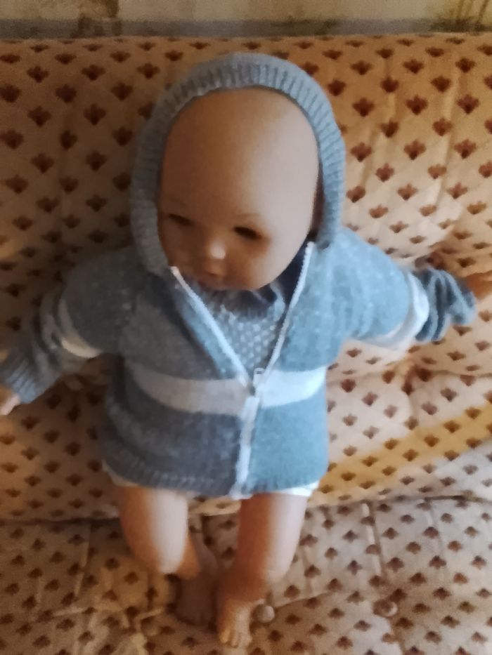 Ensemble fille 6 mois fait main