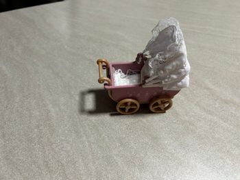 Landau et son bébé lapin Sylvanian