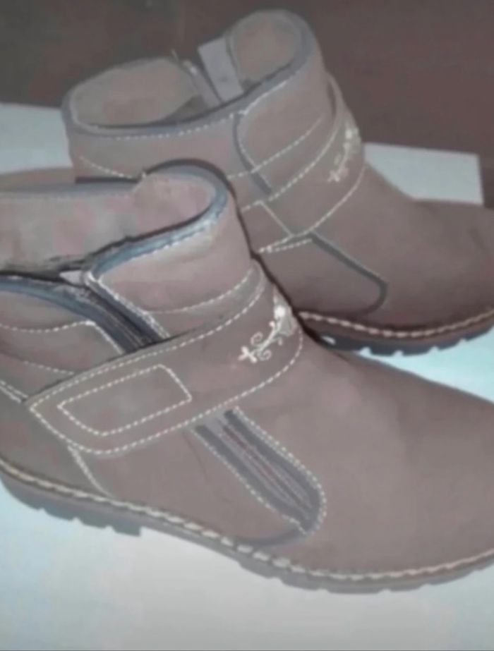 Bottines en peau - photo numéro 3