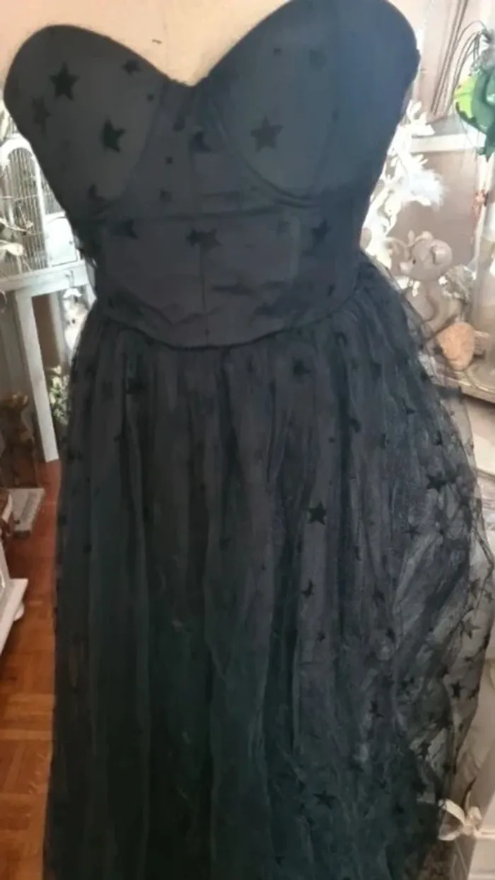 Robe bustier de soirée en tulle Shein Taille L Neuve - photo numéro 2