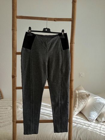 Legging gris & noire Esmara taille M