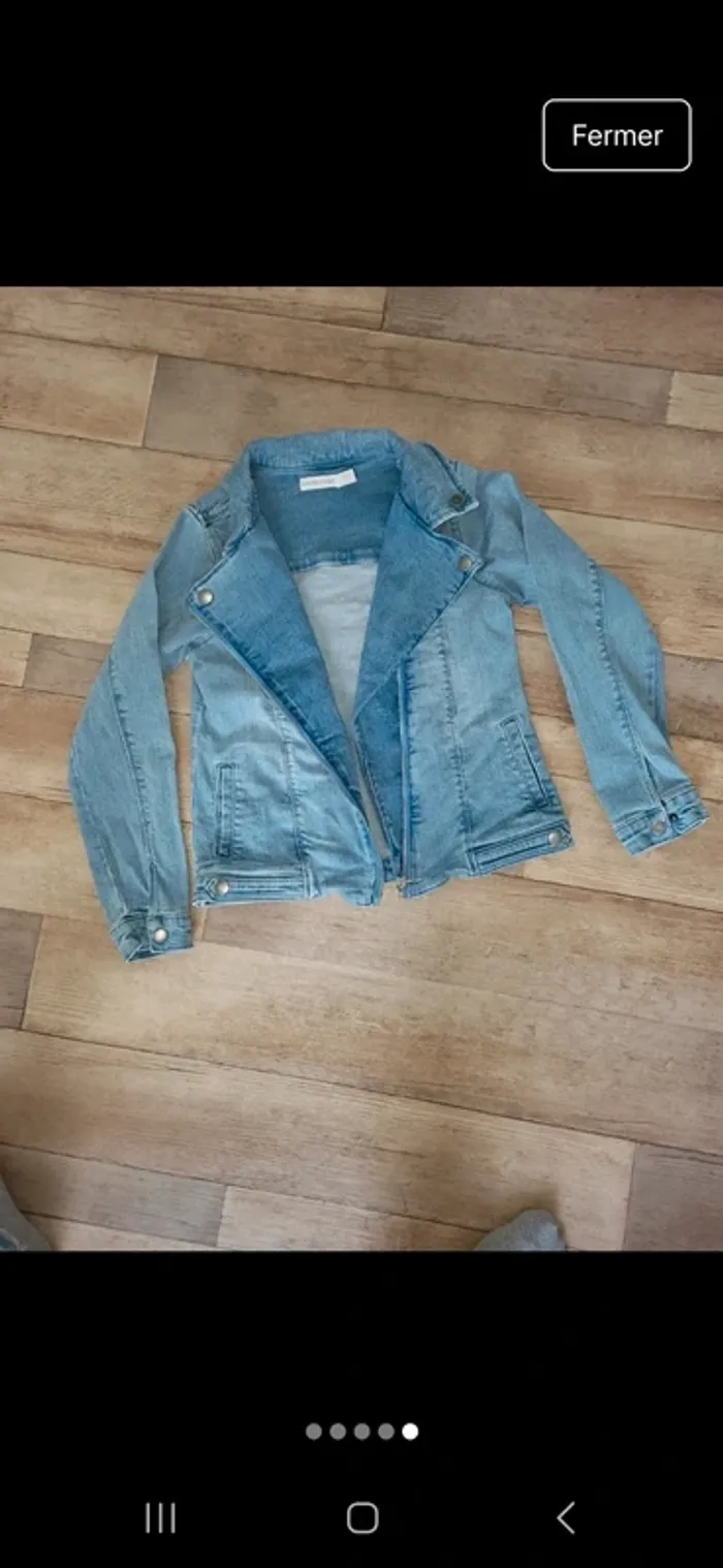 Veste en jeans orchestra - photo numéro 6