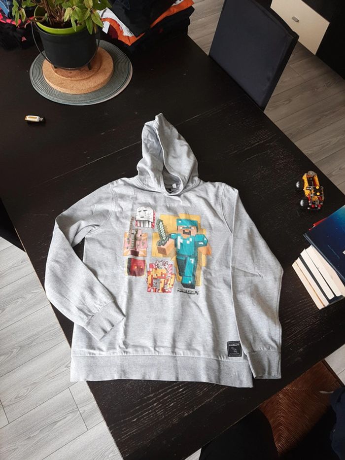 Pull gris minecraft