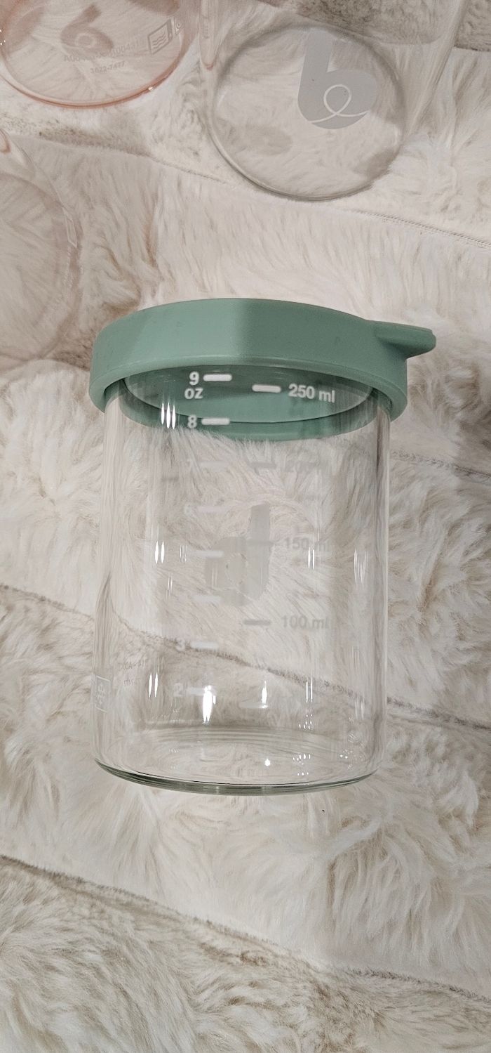 Lot de 8 grands pots en verre Isybowl Babymoov - photo numéro 5