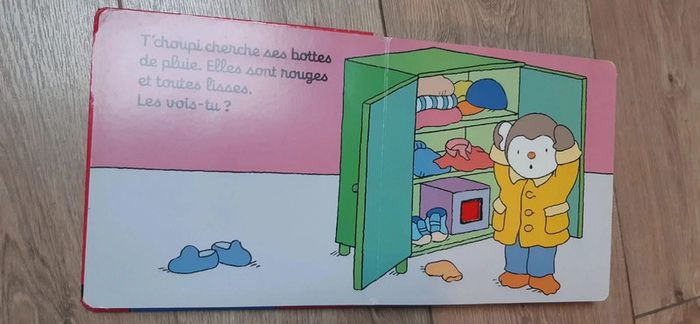 Livre à toucher T'choupi l'ami des petits - photo numéro 3