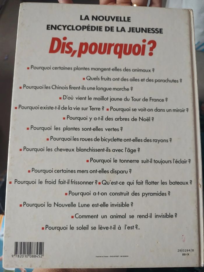 La nouvelle encyclopédie de la jeunesse Dis, pourquoi ? - photo numéro 2