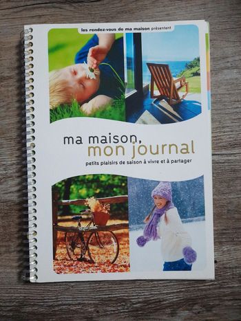 Bouquin: ma maison 🏠, mon journal.
(N'a pas d'ISBN)