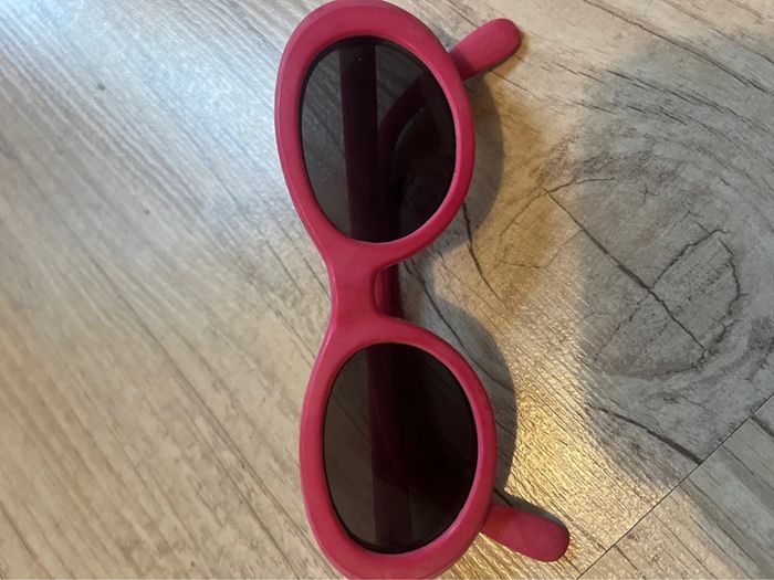 Lunette de soleil enfant  rose - photo numéro 4