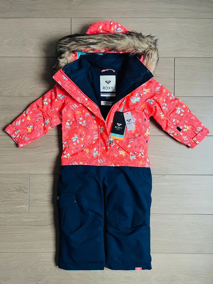 Combinaison de snowboard/ski DryFlight® 10K avec doublure en micro polaire Roxy T-2 ans - photo numéro 4