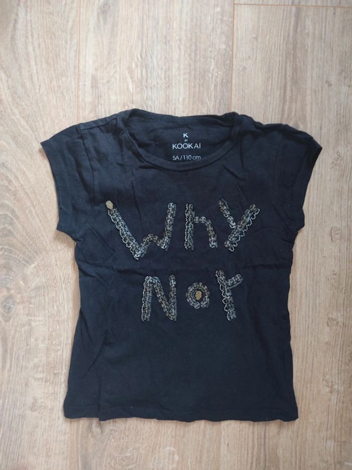 Tee shirt manche courte fille