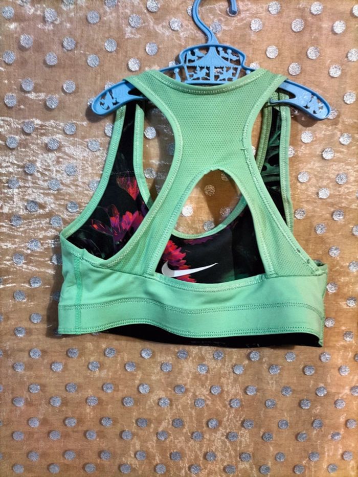 Brassière de sport vintage réversible taille S - photo numéro 3