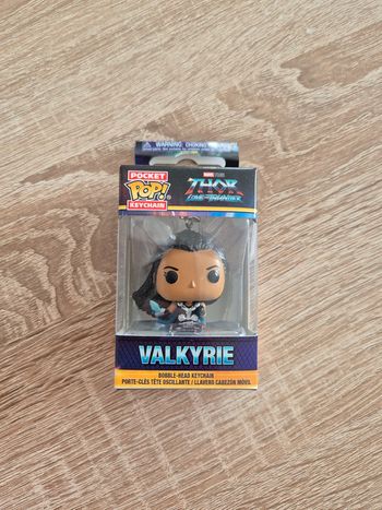 Porte-clés Funko Pop Pocket Keychain Marvel Studios Thor Love & Thunder Valkyrie