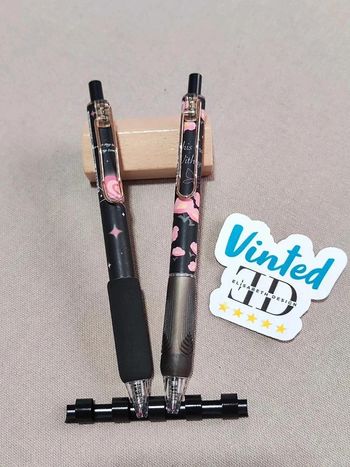 Lot de 2 stylos gel rétractables