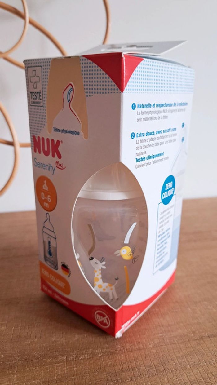 biberon nuk 0/6mois👶 - photo numéro 5