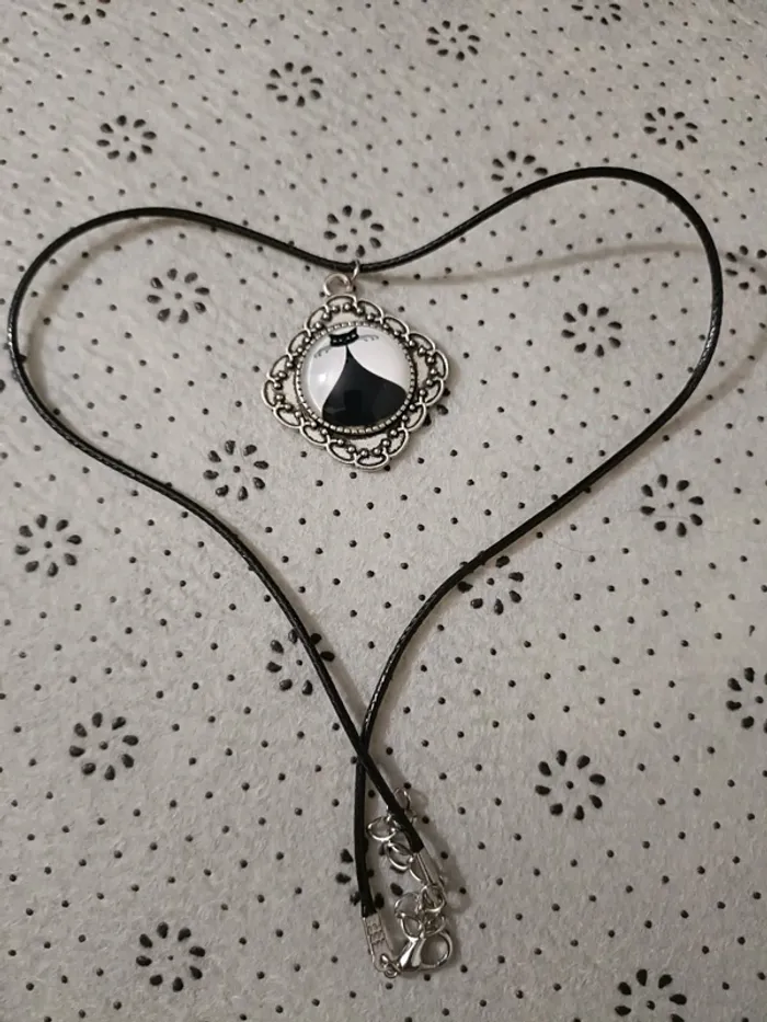 Collier pendentif Chat - photo numéro 4