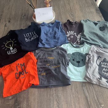 Lot tee shirt manche longue bébé 3 mois