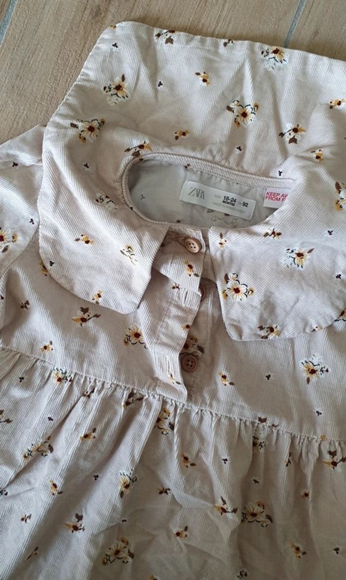 Robe hiver fille 92cm, 2 ans - photo numéro 4