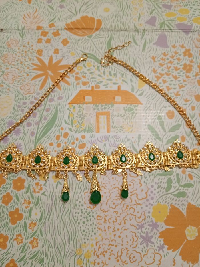 Bijoux de tête oriental pour femme - photo numéro 1