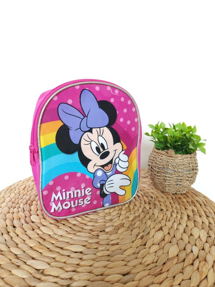 Cartable maternelle, sac à dos Minnie mouse