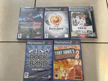 Lot 5 Jeux PS2 FR Neuf sous Blister