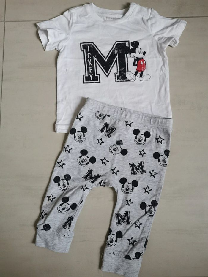 Tee-shirt manches courtes + sarouel