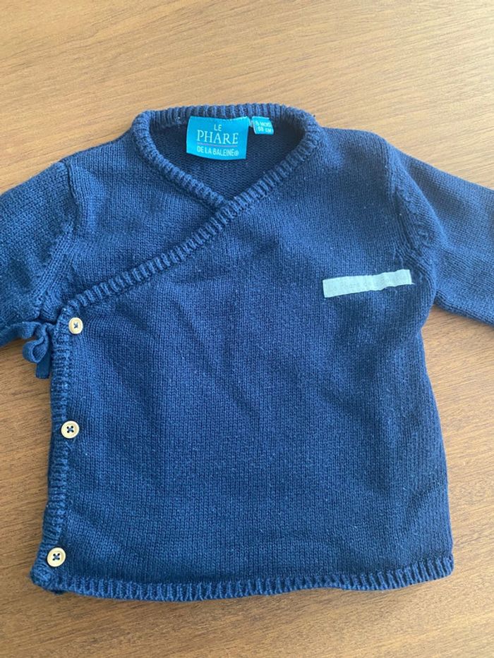 Ensemble en maille Le Phare de la Baleine - photo numéro 3