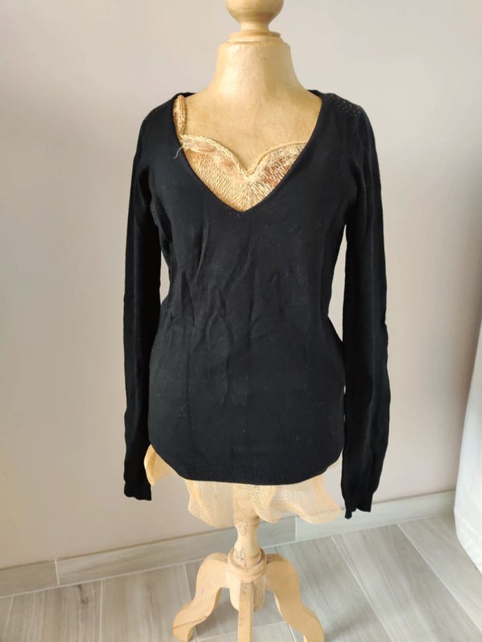 Pull noir - photo numéro 3