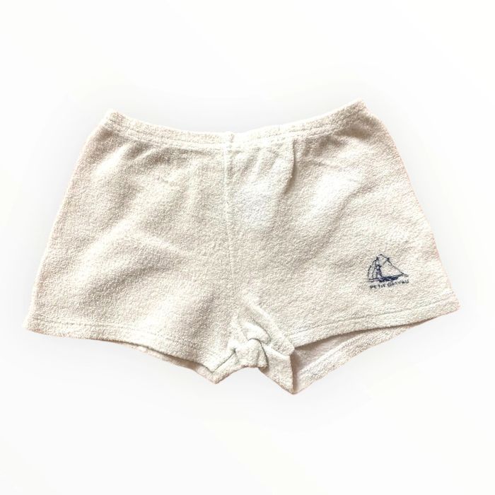 Short éponge blanc Petit Bateau 12 mois TBE (5,22€)
