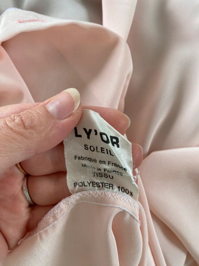 Chemise rose col lavallière - photo numéro 6
