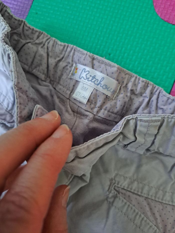Lot 1 Blouse + 6 Pantalons 6 mois - photo numéro 3