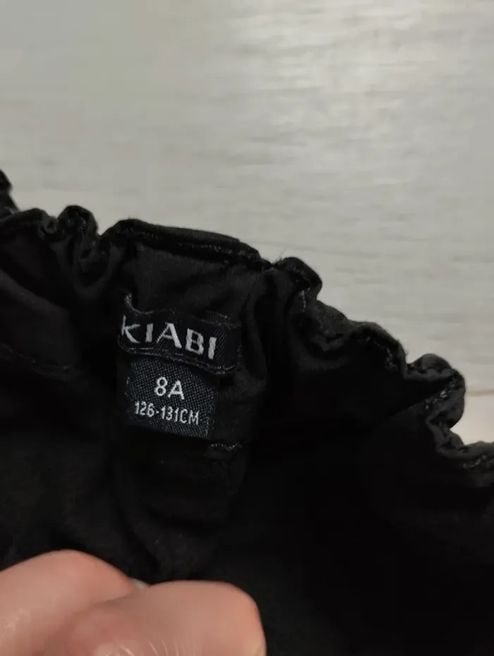 Pantalon noir garçon - photo numéro 2