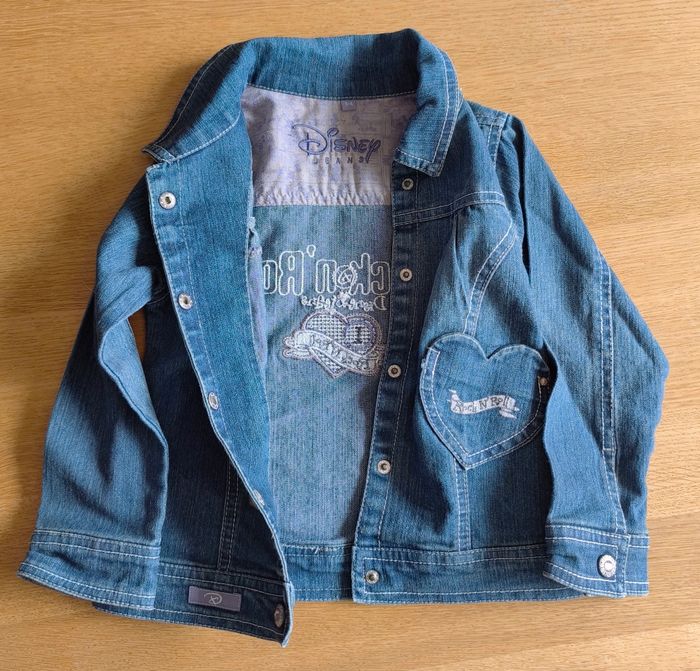 🌸 Veste en jean - Disney - 3-4 ans 🌸 - photo numéro 5