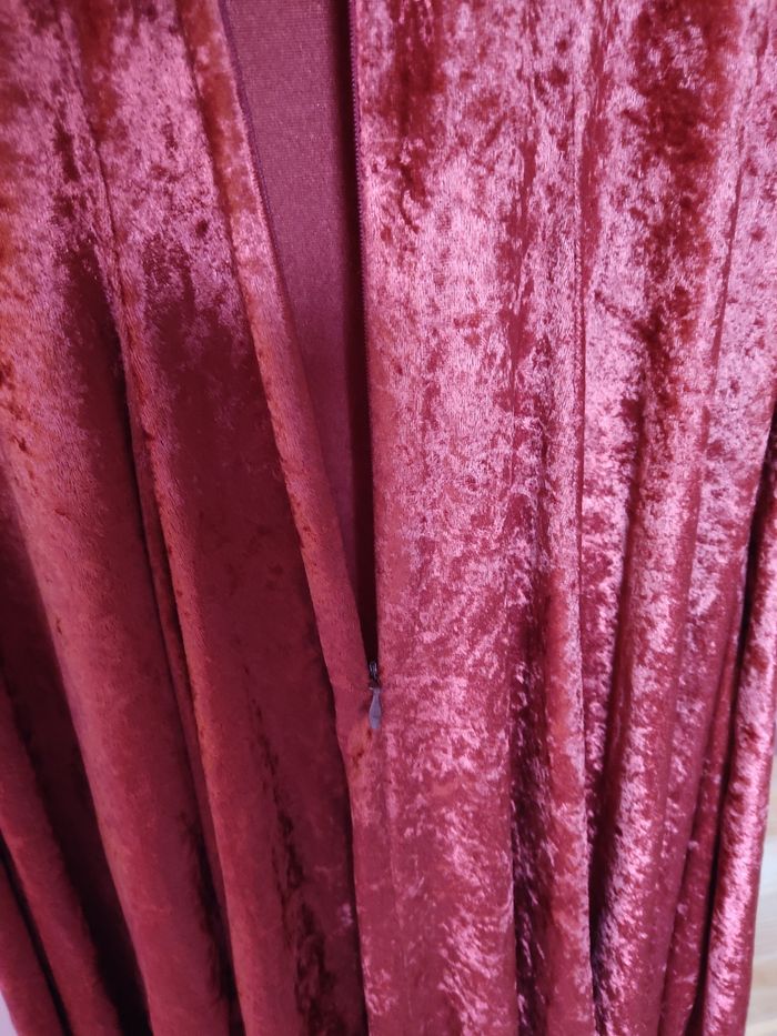 Robe cintrée aspect velours en 38 - photo numéro 8