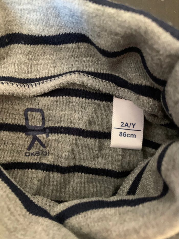 Sous pull rayé 2ans - photo numéro 2