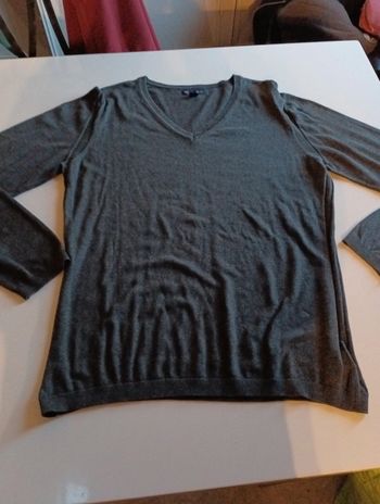 Pull fin Col en V homme Gap taille L