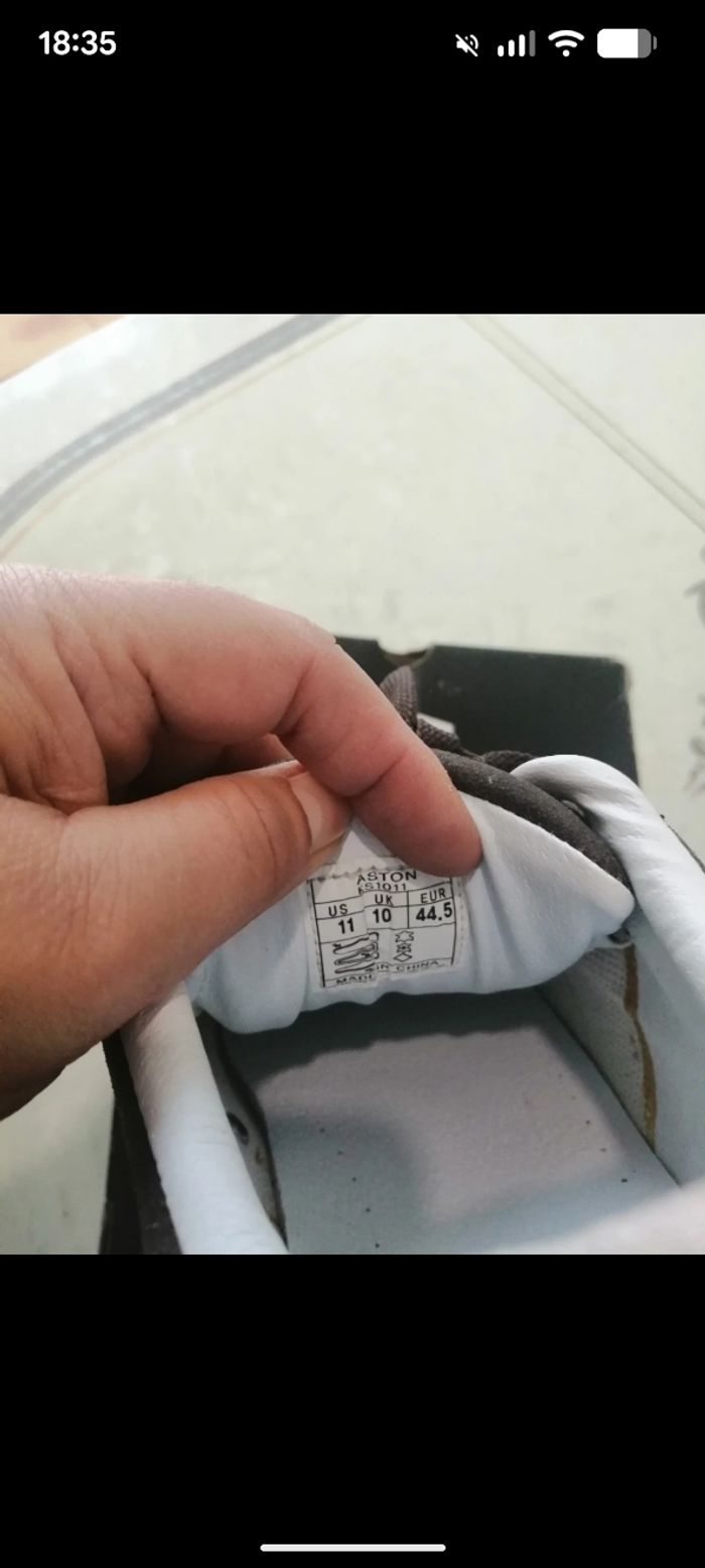 Chaussures vintages Astom Marrons.Taille 44,5 - photo numéro 7