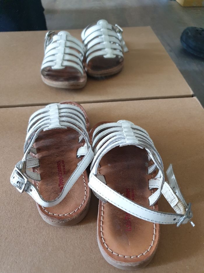 Sandales les tropeziennes pointure 24 - photo numéro 5