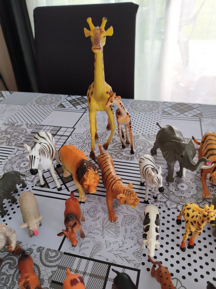 Lot 43 figurines animaux sauvages - photo numéro 7