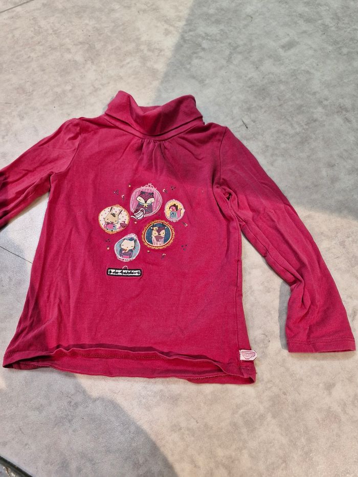 Lot t-shirts manches longues 3 ans fille - photo numéro 3
