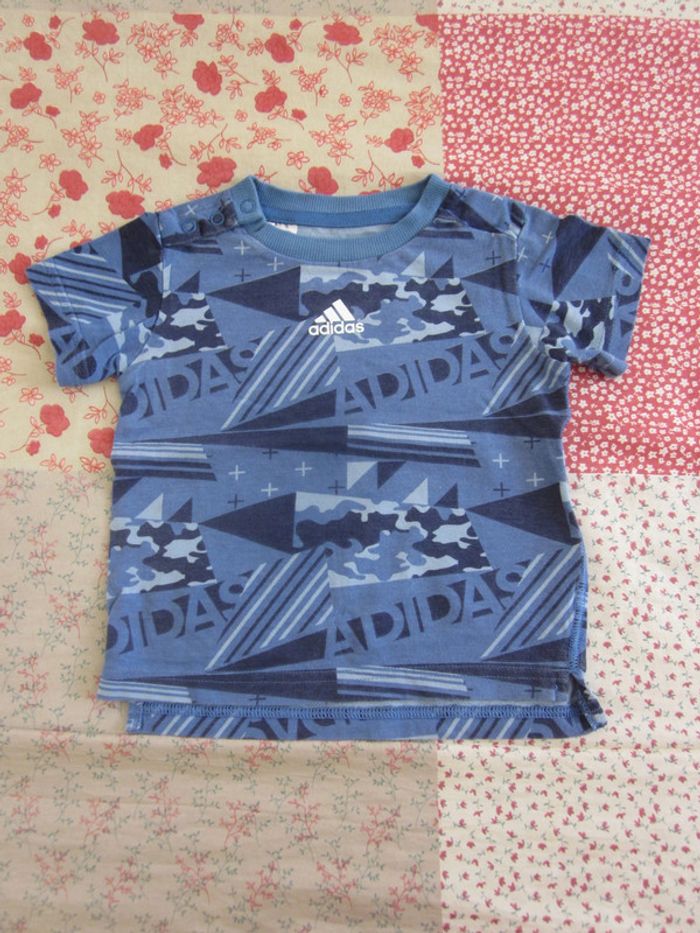 Ensemble T-shirt et short 12 mois - photo numéro 2