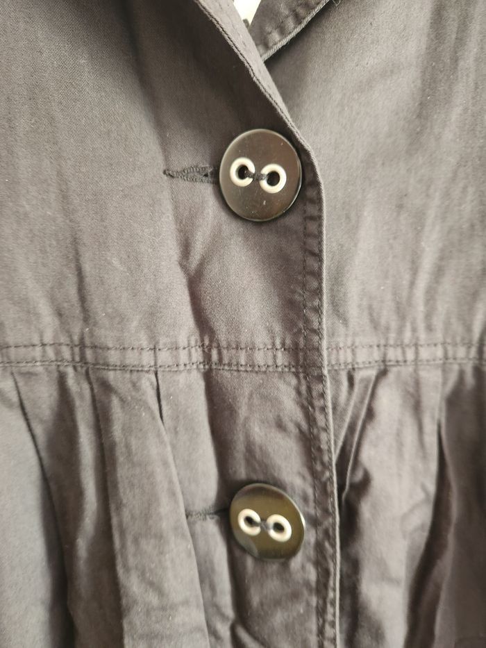 Veste noire femme 36 Cache Cache – mi-saison – très bon état - photo numéro 3