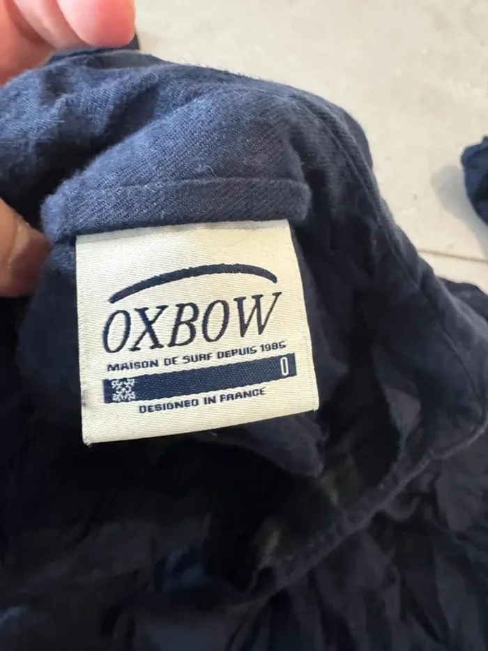 Robe ample navy Oxbow, taille 0 (S), très bon état - photo numéro 2